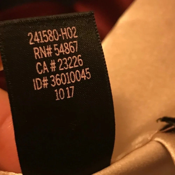 Silky Sheen Short Satin Robe Kimono M/L Gold - Picture 4 of 8